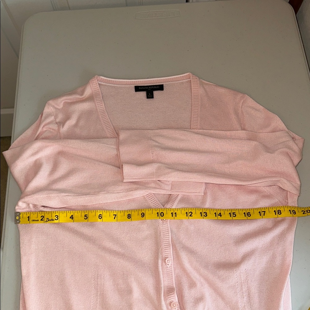 Banana Republic Soft Pink Women's Sweater Size L - Picture 6 of 12